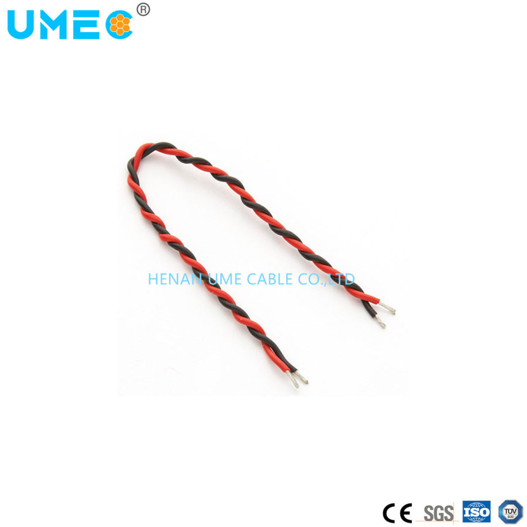 19/0.12 Twisted Pair Wires Silver-Plated Copper PTFE Wrapped Insulation PTFE Sheath