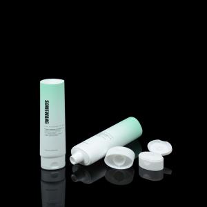 China Customized ABL PBL Sun Cream Oval Cosmetic Tube Super Oval Shapped factory