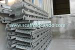 Q235 Scaffolding steel stair case 420*2397mm, match 1219*1524mm frame, 7 steps
