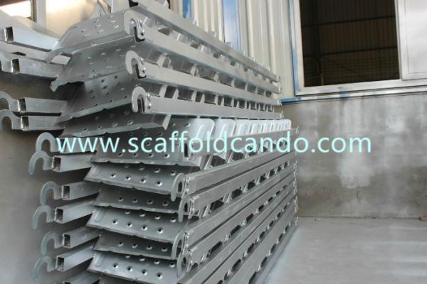 Q235 Scaffolding steel stair case 420*2397mm, match 1219*1524mm frame, 7 steps
