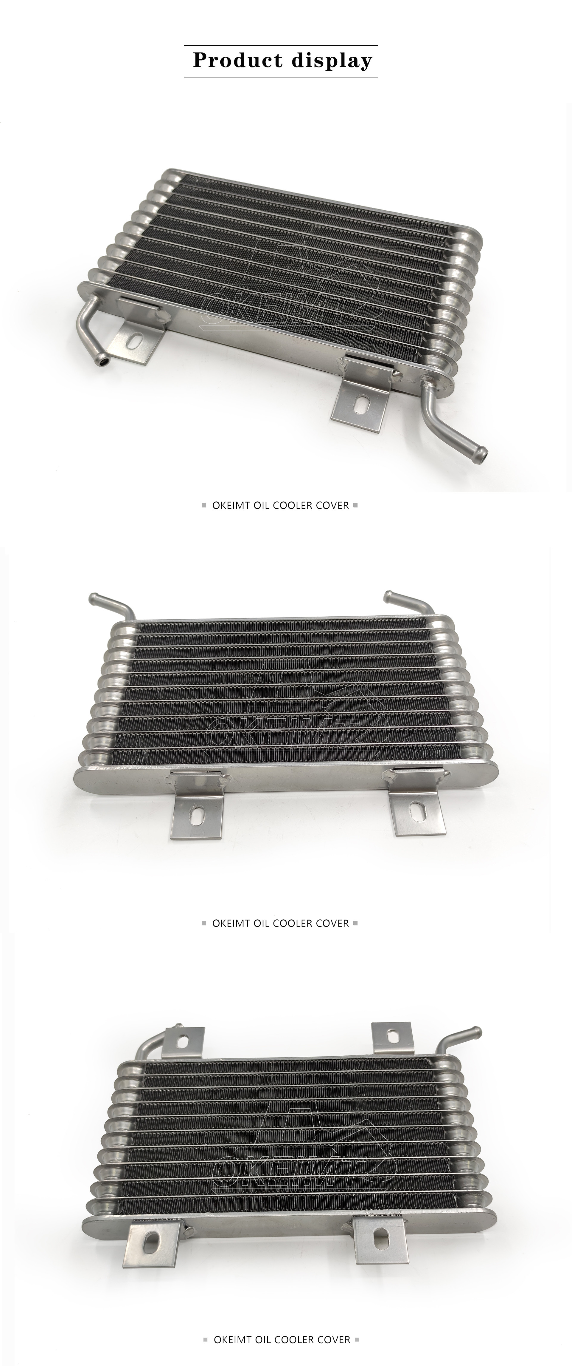 Excavator Engine Parts Fuel Cooler 4HK1-SH240-5-10P
