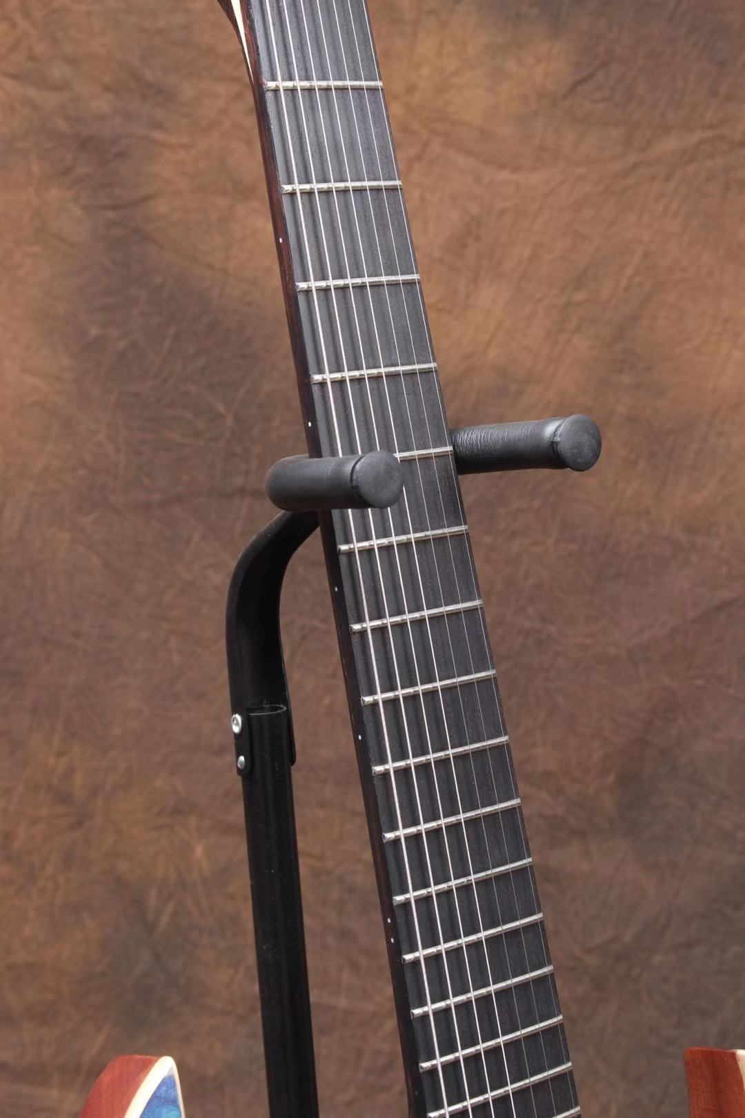 Custom Matt Finished 7 Strings Mayon Duvell Ebony Fretboard Electric Bass Guitar