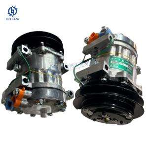 China 12V 24V Compressor Original Sanden SD7H13 7H13 R134A 24v 509-3991 332/X7892 AC Air Conditioner For Kobelco SK Excavator SD7H13-7351 SD7H13-8925 factory