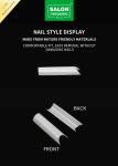 Square Full Covered Ultra-Thin ABS False Nail For Salon Nail Extensions Easy DIY