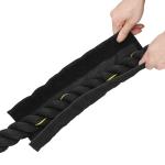 Costomized 25mm-50mm Black Heavy Polyester Workout Fitness Exercise Gym Power