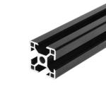 6063 T3 T5 T8 10mm Black Anodized T Slot Aluminum Alloy Profiles For Economical