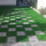 45MM Synthes Grass For Landscape Artificial Lawn For Garden Decoration