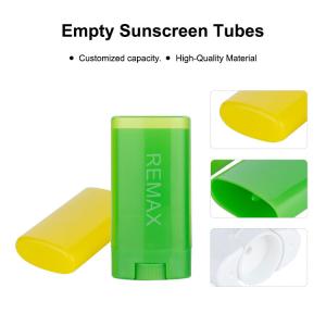 China 15g Oval-shaped and smooth sunscreen stick with odor-fighting properties factory