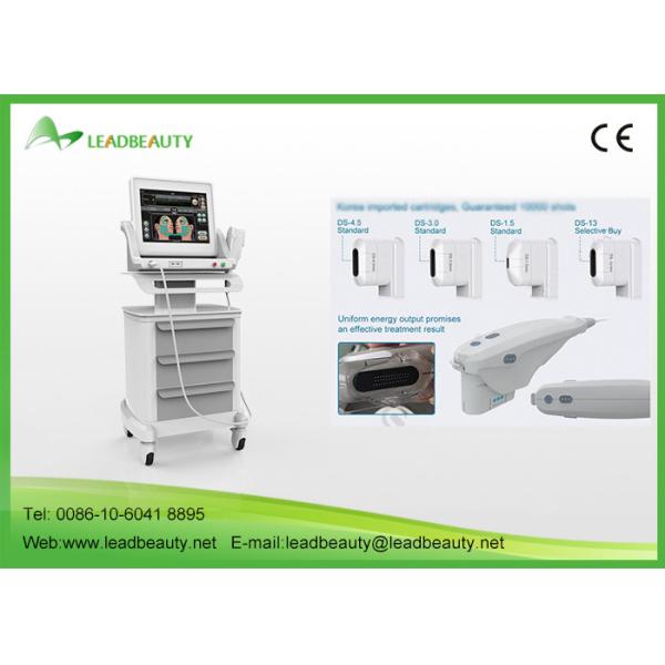 China Korea hifu face lifting Portable HIFU Machine For Skin Improvement factory