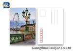 The London Eye Pattern Lenticular Postcards , 3D Lenticular Card Tear - Proof