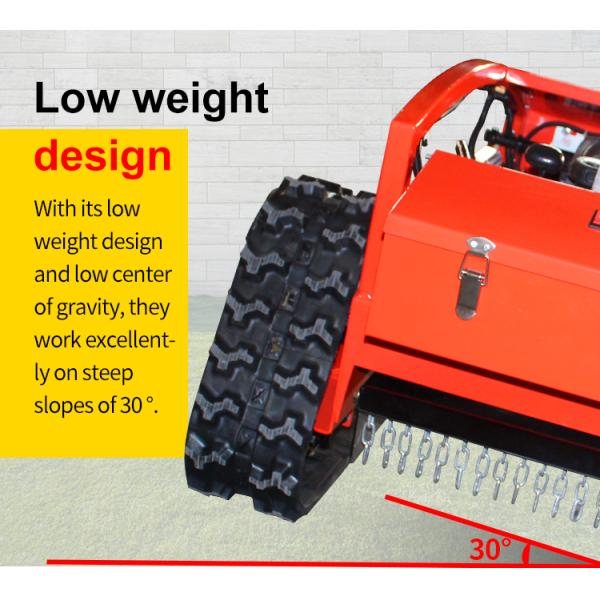Free Shipping Remote Control Mini Crawler Remote Control zero Turn Lawn Mower Grass Blade Mower for Agricultural Machinery