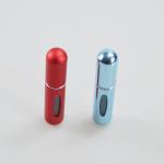Aluminum Collar Travel Sized Mini Perfume Atomizer Spray Bottle for Refillable