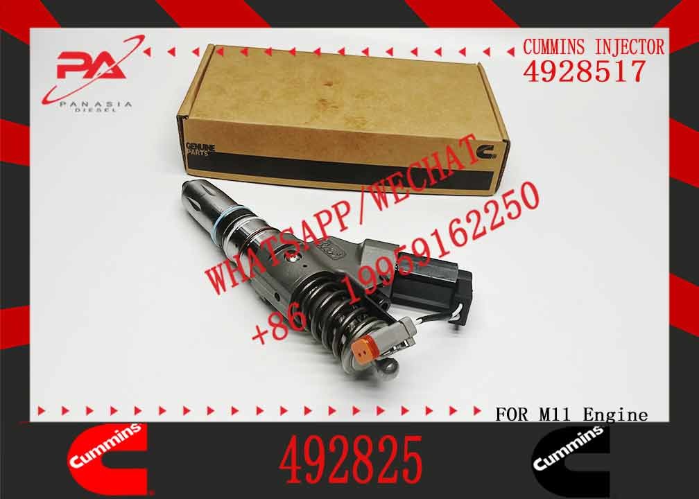 OE Quality 492825 Brand New Common Rail Injector 2830244 2830221 2830957 4897271 5263307 4896444 1409652 0445120007 098