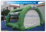 Green Paintball Enclosures Durable Inflatable Sports Dome Tent for Interactive