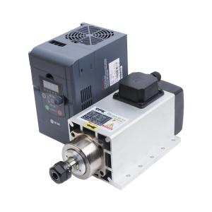 China YFK105*102-3.5 3.5KW Air Cooled CNC Router Square with Flange Motor and Inverter factory