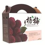 Dustproof Fruit Corrugated Paper Box With Handle Recycled Durable