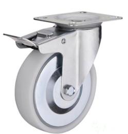 China 4 inch nylon castors trolly wheel factory