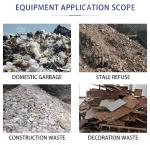220V 440V Waste Recycling Machine Municipal Solid Waste Segregation Machine