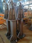 High Weight Level Carrying Capacity Fixing Angles for Moving Tower Crane Running