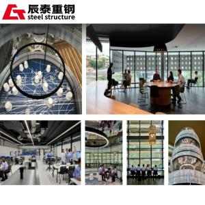 China Aesthetically Pleasing Steel Based School With Ample Greenery factory