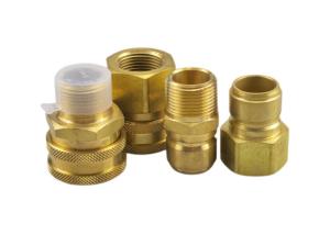 China 1700psi Non Valved Series Brass Quick Release Coupling factory