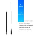 Universal Cars Long Range Circular FM/AM Antenna with High Gain 88-108MHz 25cm