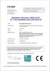 Suzhou Weizhuo Machinery Co.Ltd Certifications