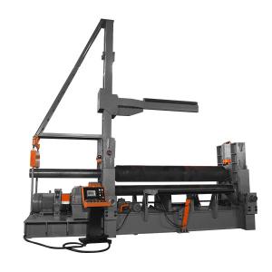 China Electric Upper Roller Universal Plate Rolling Machine Industrial Middle Small Type W11S-30×3000 factory