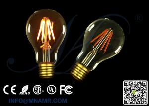 China High Quality A19 A21 A23 LED Edison Bulb 2W 4W 6W 8W Glass Shade Gold Standard E26 Lamp Base factory