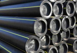 China PE100 SDR21 SDR33 SDR41 Wind Power Polyethylene Water Pipe factory