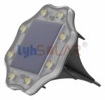 SMD5050 Solar Powered Garden Lights IP67 Waterproof 0.5W Dusk To Down Pathway