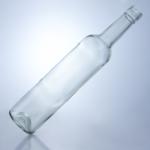 600ml 750ml 1000ml Round Shape Empty Long Neck Glass Liquor Bottles For Gin Rum
