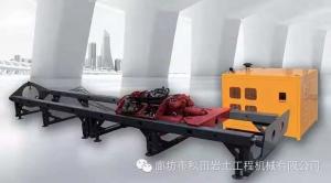 China 160kw And 54R/Min Underground Pipe Laying Guided Auger Boring Machine BGD-160 factory