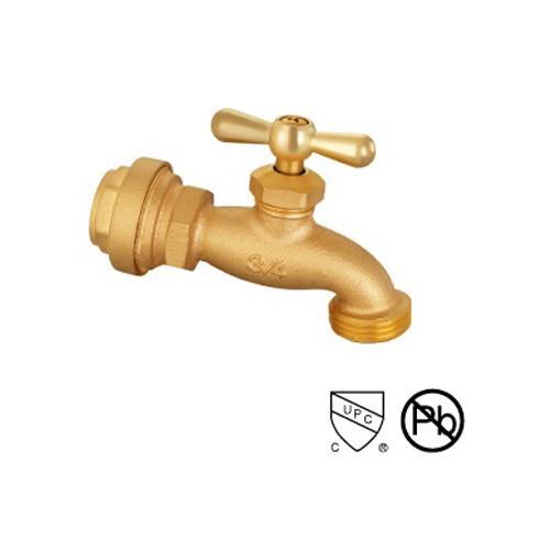 Brass Quick Connected Stop Ball Valves For Water With Zinc Alloy Handle Pipe