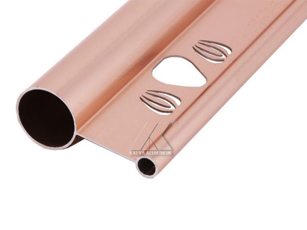 Extrusion Aluminum Profiles New Design Hot Sale Rose Gold Aluminum Clothes