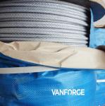 Round Marine Grade Stainless Steel Cable For Ship / Offshore Platform