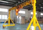 4T Span 5m Portable Gantry Crane For Lifitng Steel Coil