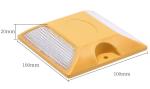 Plastic Led Solar Flashing Square Reflector Road Stud High Visible for Roadway