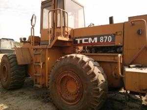 China Used TCM 870 Wheel Loader LOW PRICE FOR SALE factory