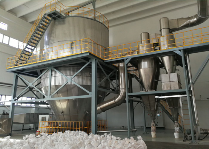10-200μM Spray Drying PLC Machine 10000kg/H With Engineers To Service Machinery