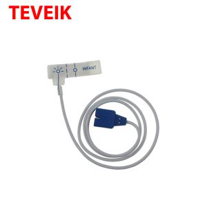 China Factory Price of Medical Nell-cor Oximax DB9pin Disposable SpO2 sensor for Infant ,0.9m, ,microfoam factory
