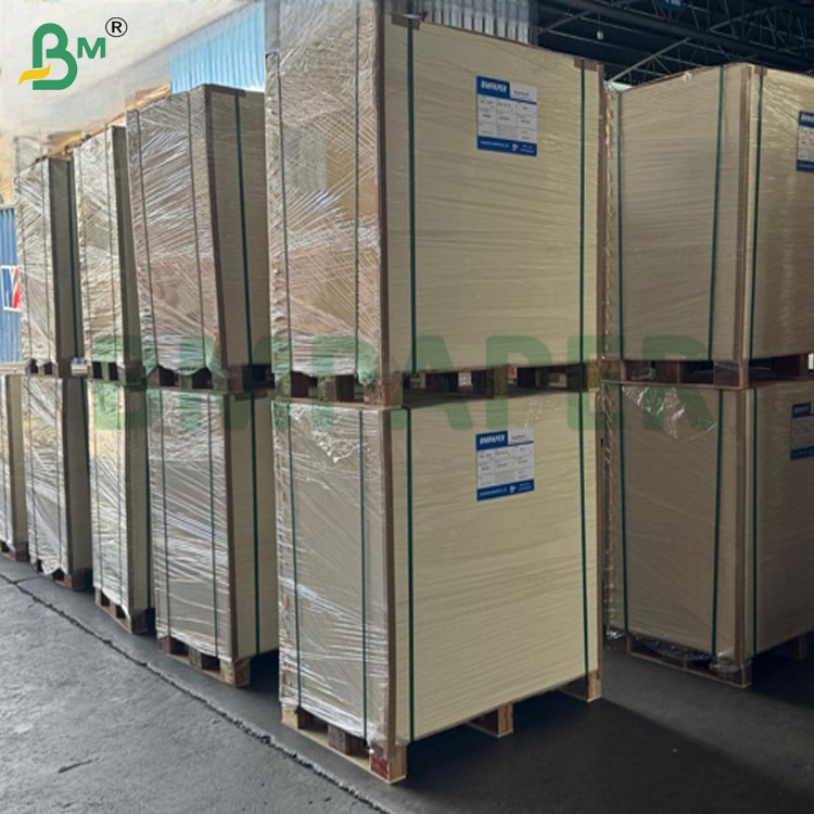  140gr 160gr Uncoated Bleached SBS Board  70 X 100cm For Product Manual 