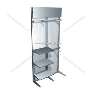 China Gang zhou hot sale furniture steel wardrobe clothes shelf factory