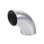 OEM Supported Stainless Steel 316L Sanitary Fitting 90 Degree Polished Weld
