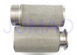 China Industrial Sintered Stainless Steel Filter Catcher Uniform Precision And Stability factory