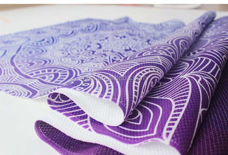 Luming YM-007 High quality Rubber Yoga Mat Non-slip Slimming Exercise Fitness Gymnastics Mat for All Types of Yoga