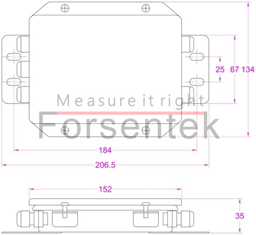 load cell summing box