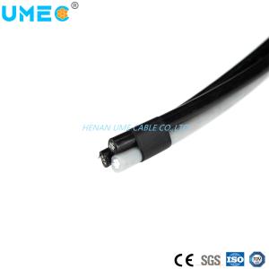 China Service Drop Cable Neutral Messenger AAAC Triplex Cable 6AWG Hippa Stranded Conductor factory