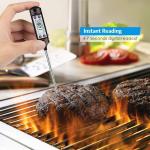 Kitchen Cooking BBQ Food Thermometer Stainless Steel Probe Temperature Range