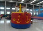 Commercial Water Park Inflatable Pirate Ship Waterproof High Durability
